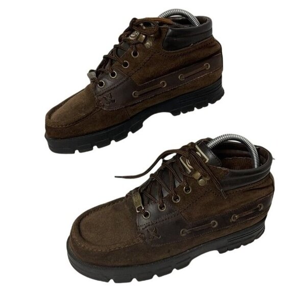 Earth CRICKET Hiker Boots Suede Leather Lace Up‎ Comfort Ankle Women's 8.5M - Picture 3 of 11